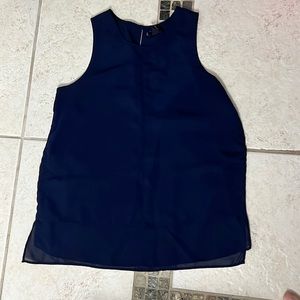 Navy blue tank/ blouse